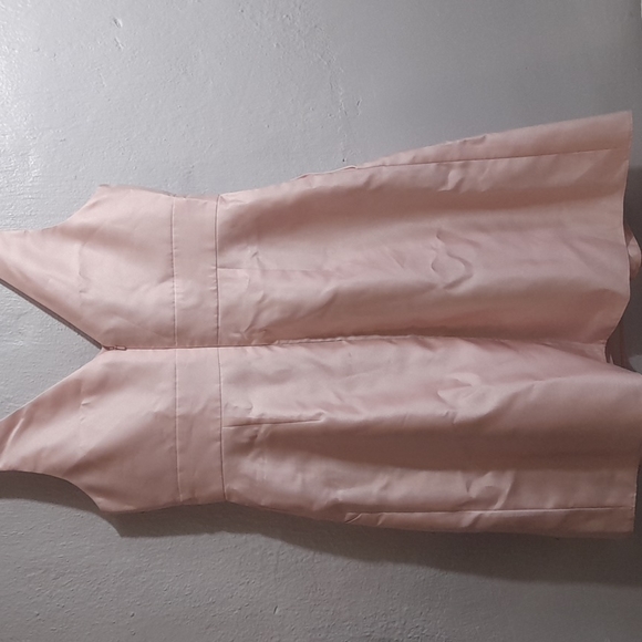 Alfred Sung Satin Midi Dress D768 - Picture 4 of 9